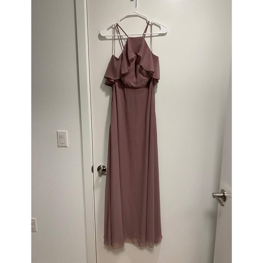 SOLD - Mauve Birdy Grey “Jules” bridesmaid dress